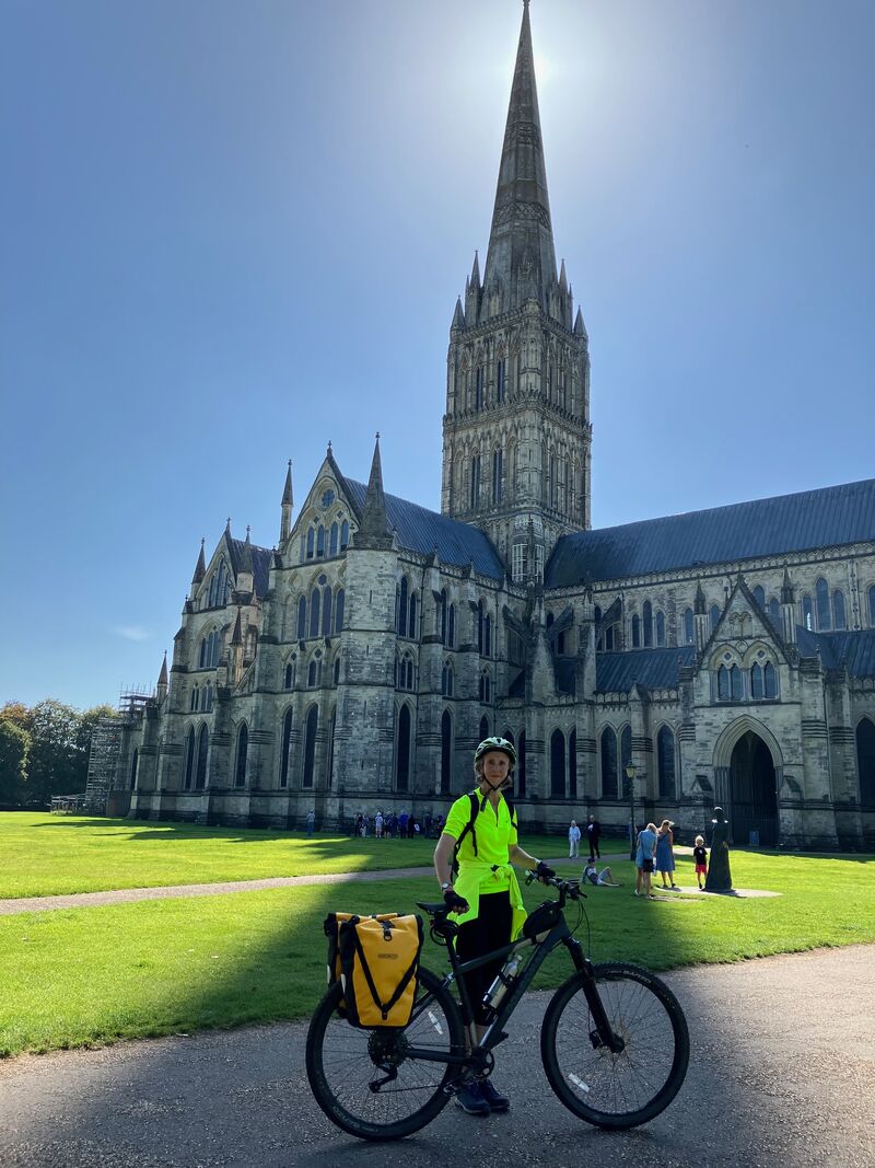 Rachel Craft: A massive cycle for Laura Downer who has completed a summer of fundraising for Action Against Cancer.