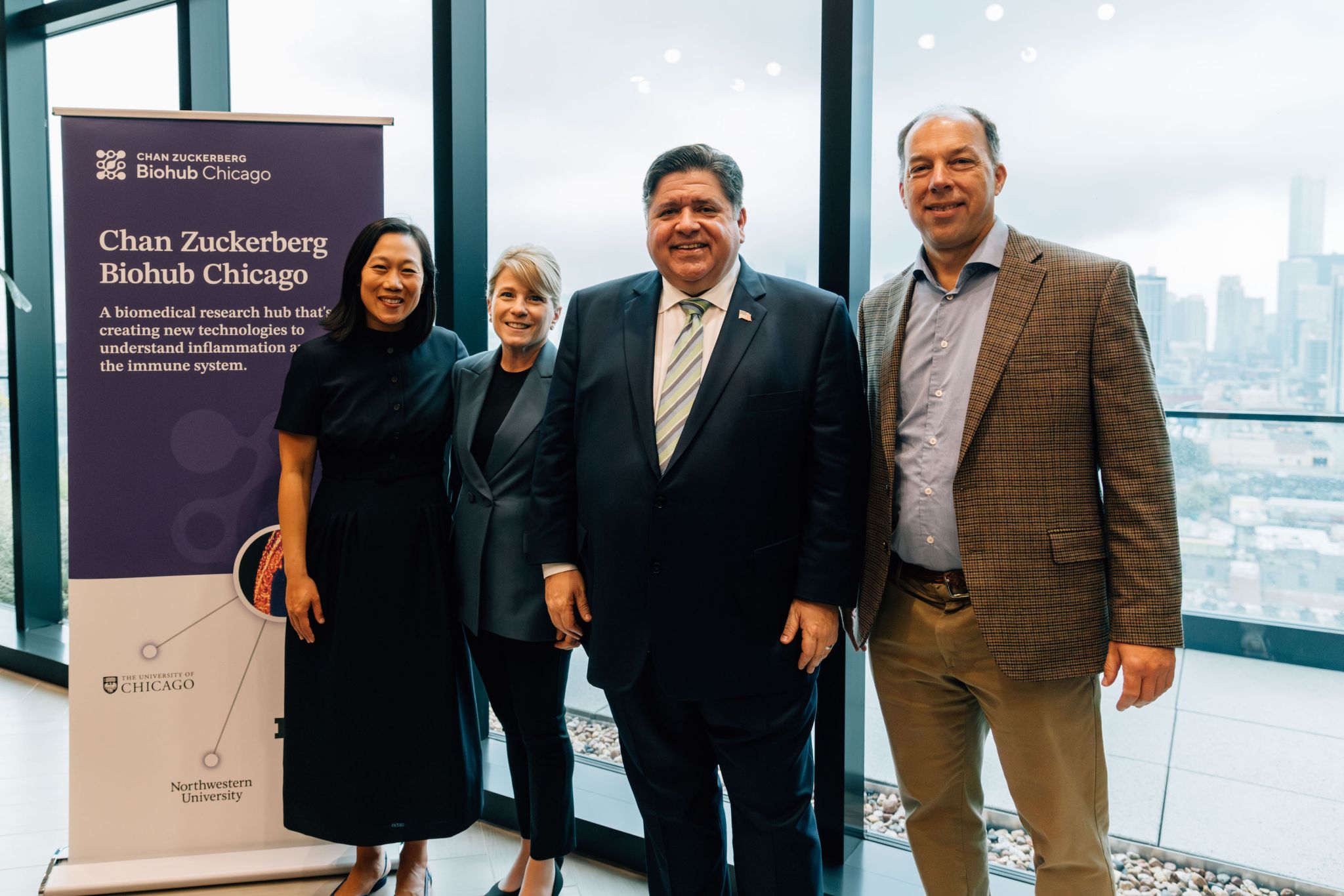 We’re thrilled to celebrate the launch of CZ Biohub CHI. - Chan Zuckerberg Biohub Network