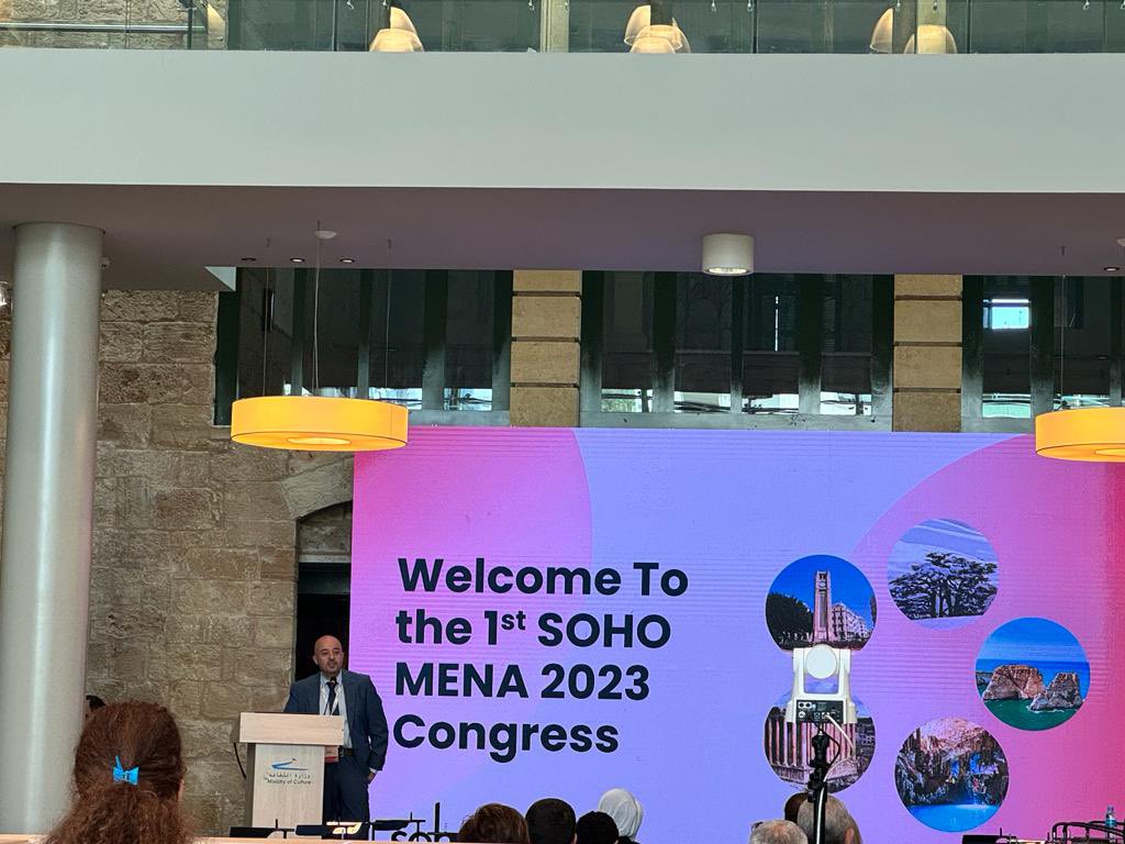 Rami Komrokji: What an honor to co-chair the Society of Hematologic Oncology (SOHO) MENA23 in Beirut.