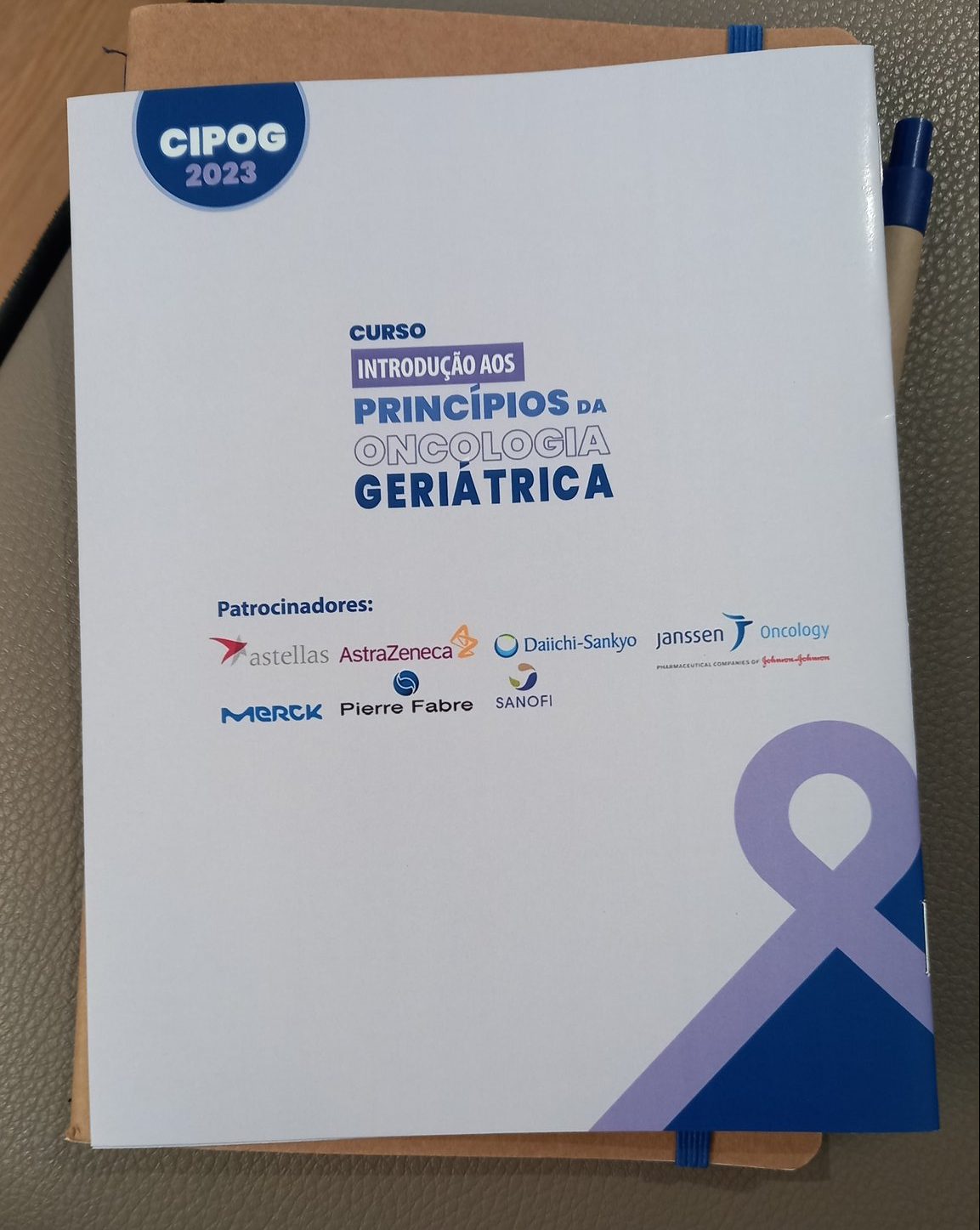 Filipe Coutinho: The very first oncogeriatrics course in Portugal.