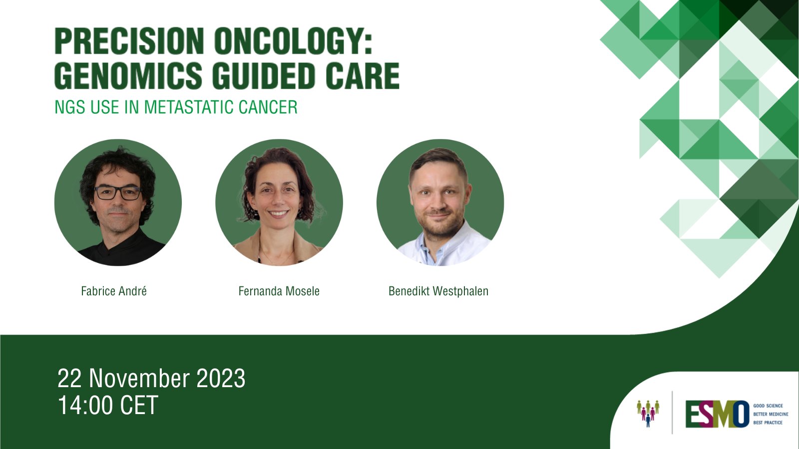 New webinar series by ESMO on precision medicine recommendations