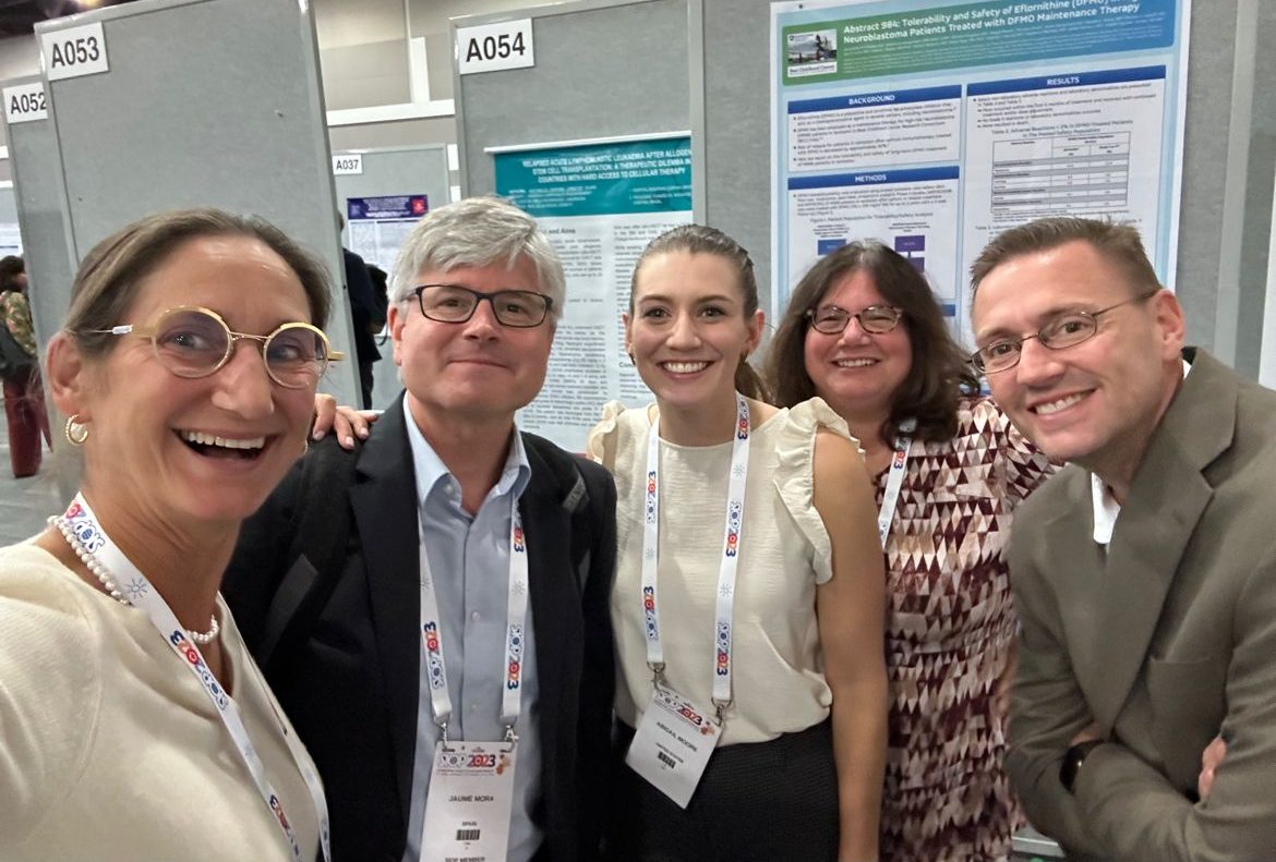 Giselle Sholler: SIOP 2023! Proud to present our research and represent Penn State Health.