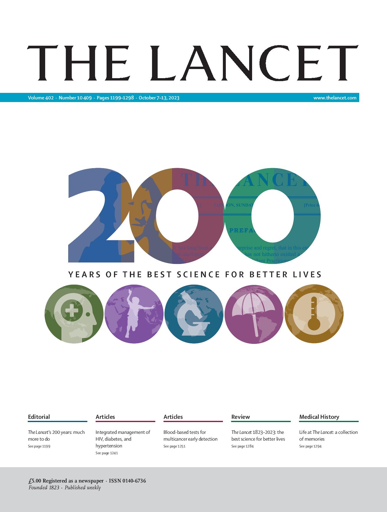 200 years of The Lancet. - The Lancet