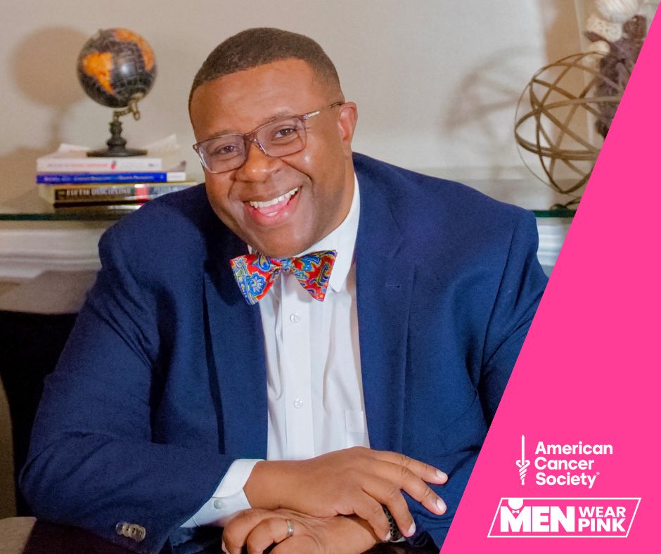 "I wear pink because I have seen the devastation of breast cancer in my family since my early childhood" - Tomain Murphy
