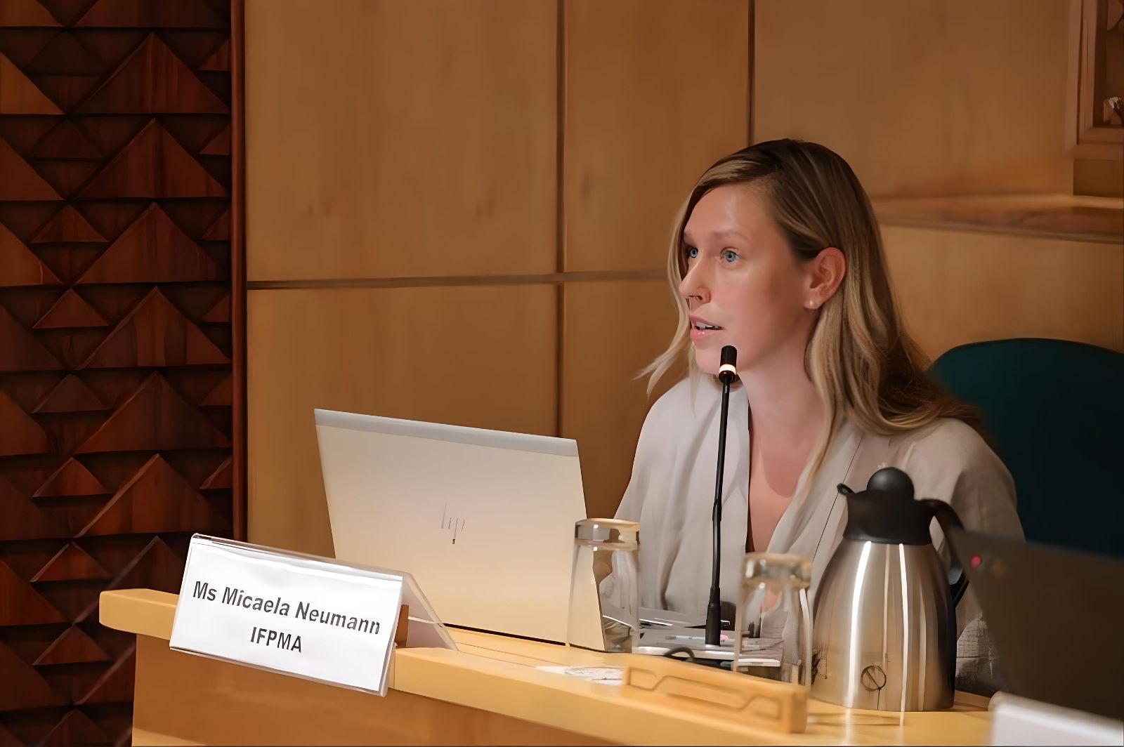 Micaela Neumann: I had the enormous privilege of representing IFPMA at WHO Regional Office for the Eastern Mediterranean (EMRO) RC70 in Cairo, Egypt.