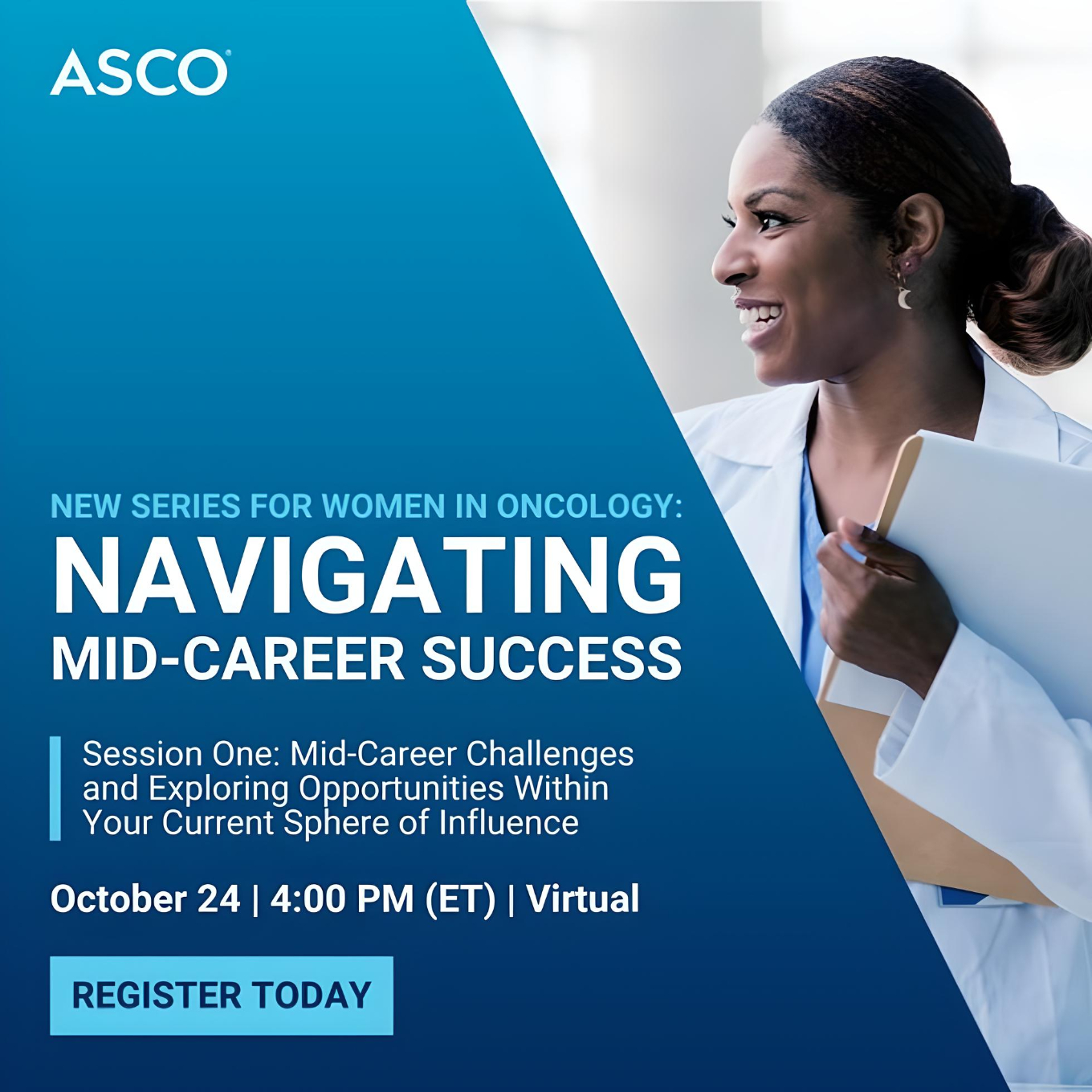 Connect with other Women In Oncology in a new series - ASCO