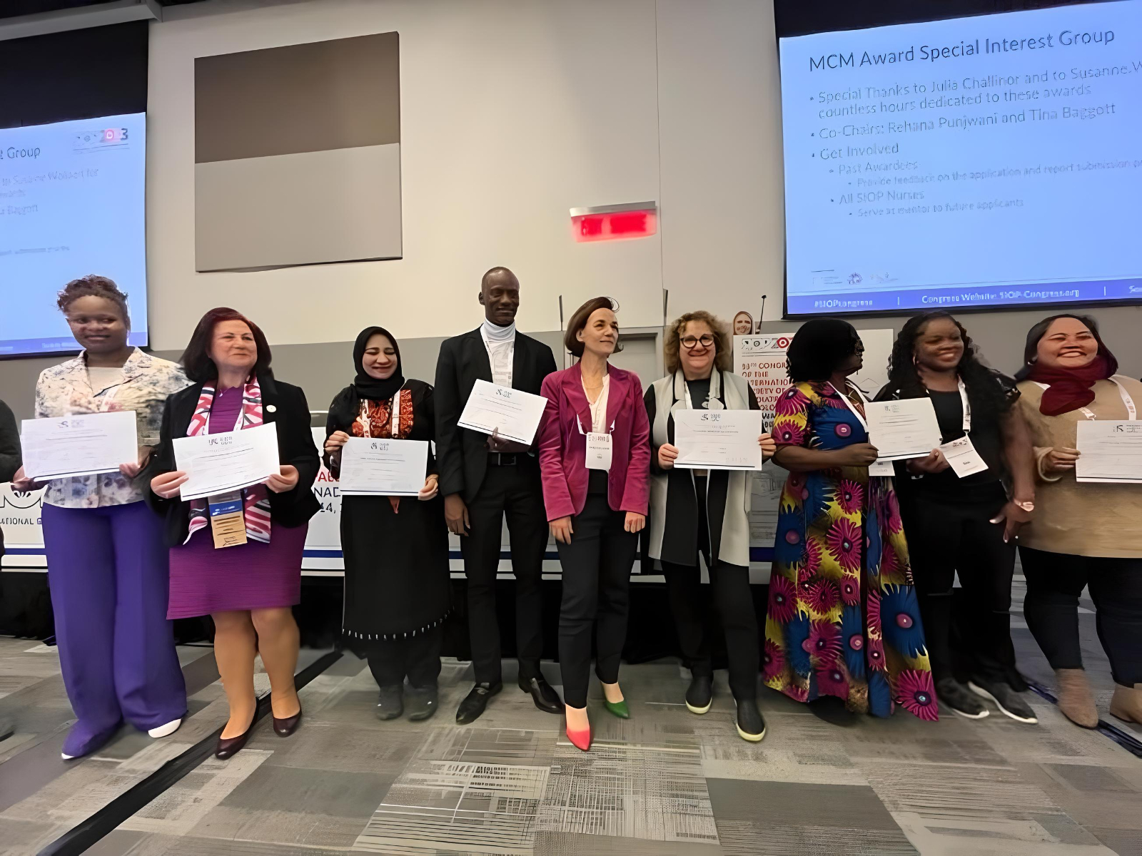 Recipients of the My Child Matters Nurses Award - Foundation S