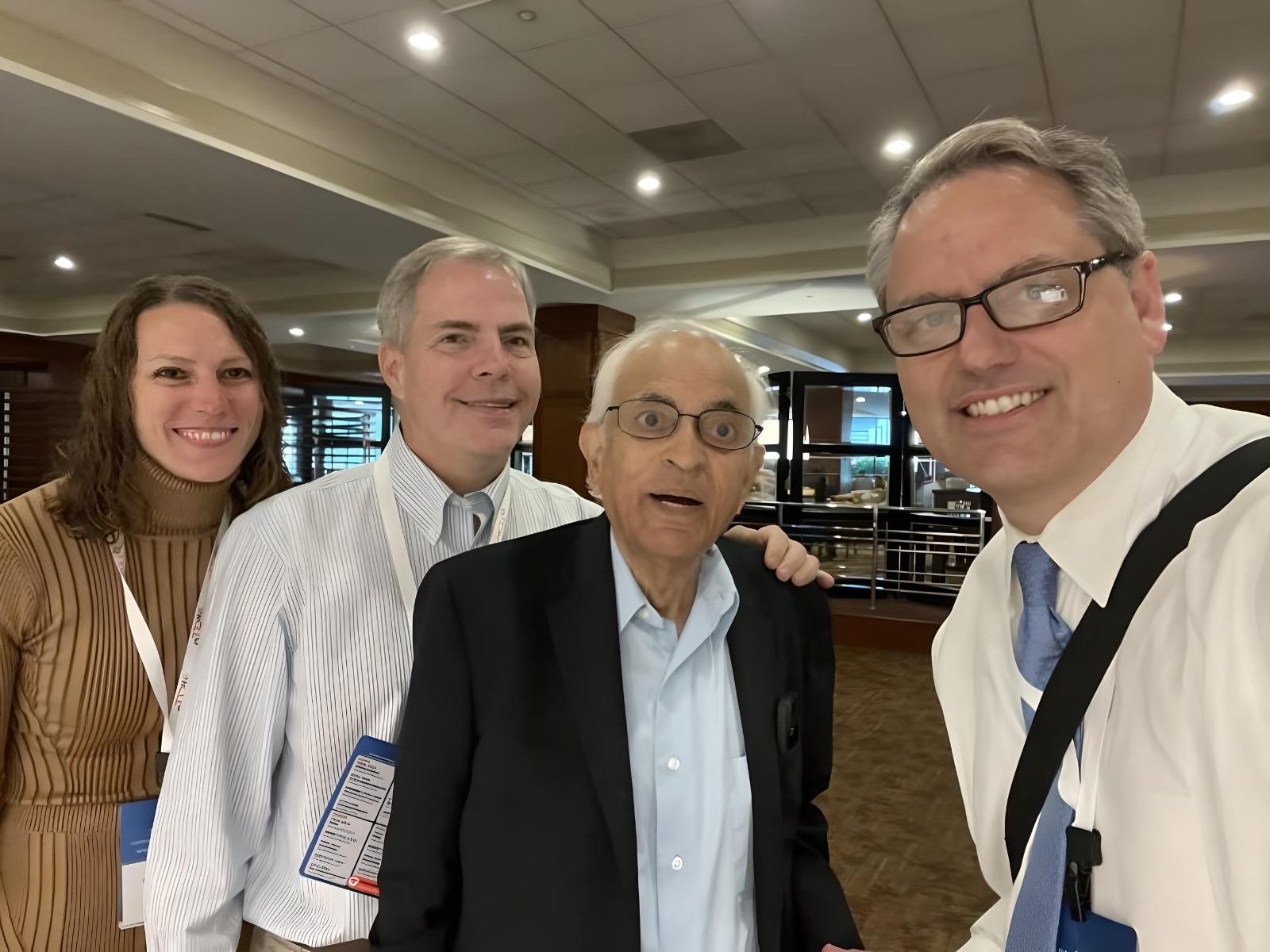 John Byrd: So great to be together with these great friends who have a passion for developing new therapies and caring for patients with CLL.