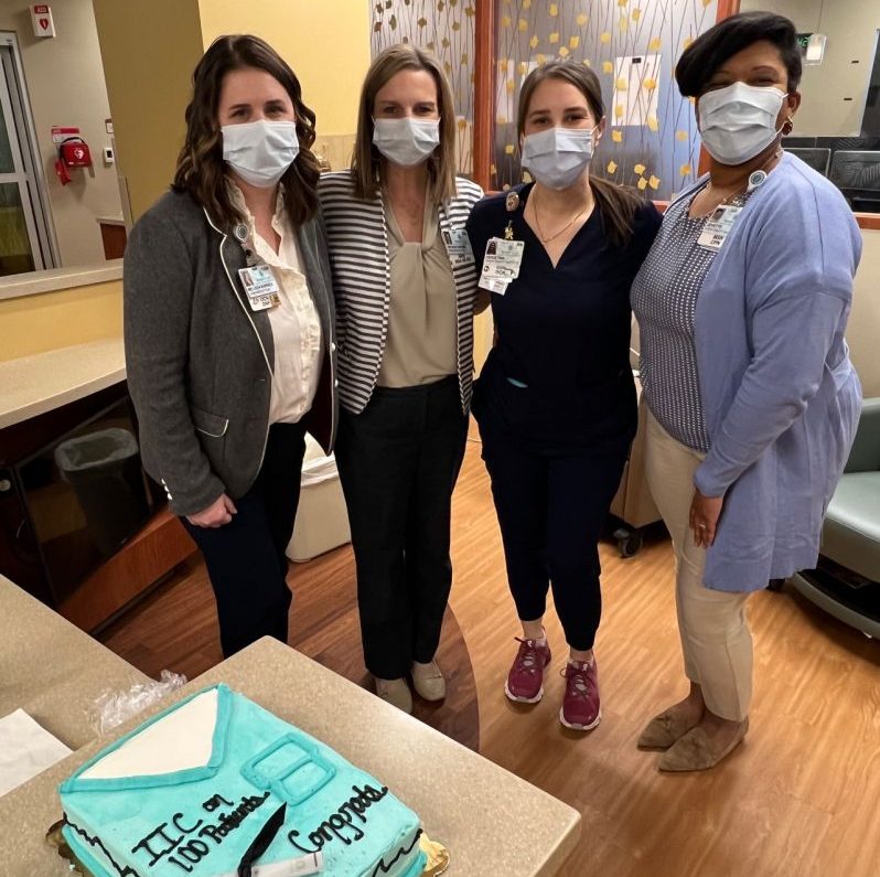 Melissa Barnes: Today we celebrated an important milestone in the Infusion Immediate Care (IIC) department