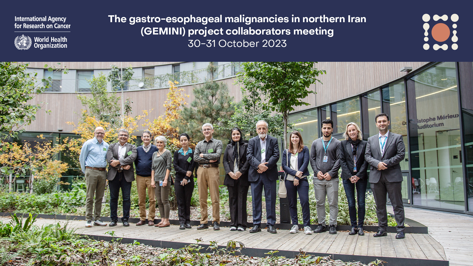 Scientists discuss more than two decades of collaborations within GEMINI project and Golestan Cohort - IARC