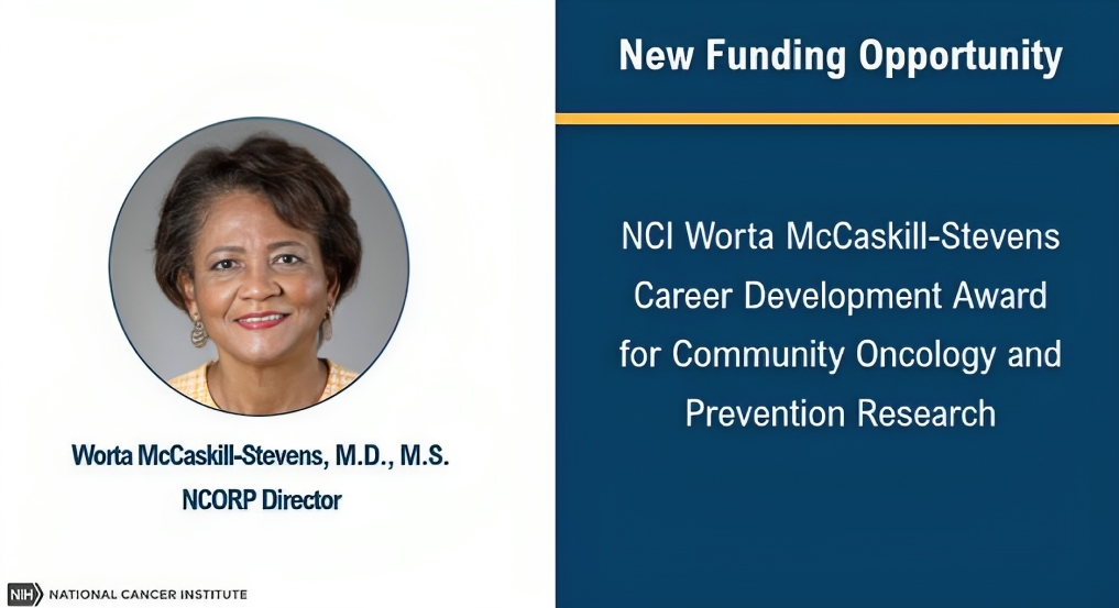 Tatiana Prowell: Dr. Worta McCaskill-Stevens was one of my heroes