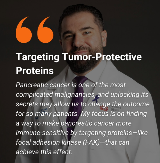 Conquer Cancer Foundation on Arsen Osipov's work addressing the "silent disease"