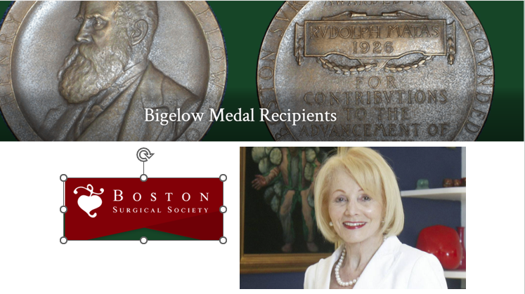 Cathy Eng: Surgical ICON for "Wait and Wait" in rectal cancer Dr. Angelita Habr-Gama will receive the prestigious Bigelow medal from the Boston Surgical Society