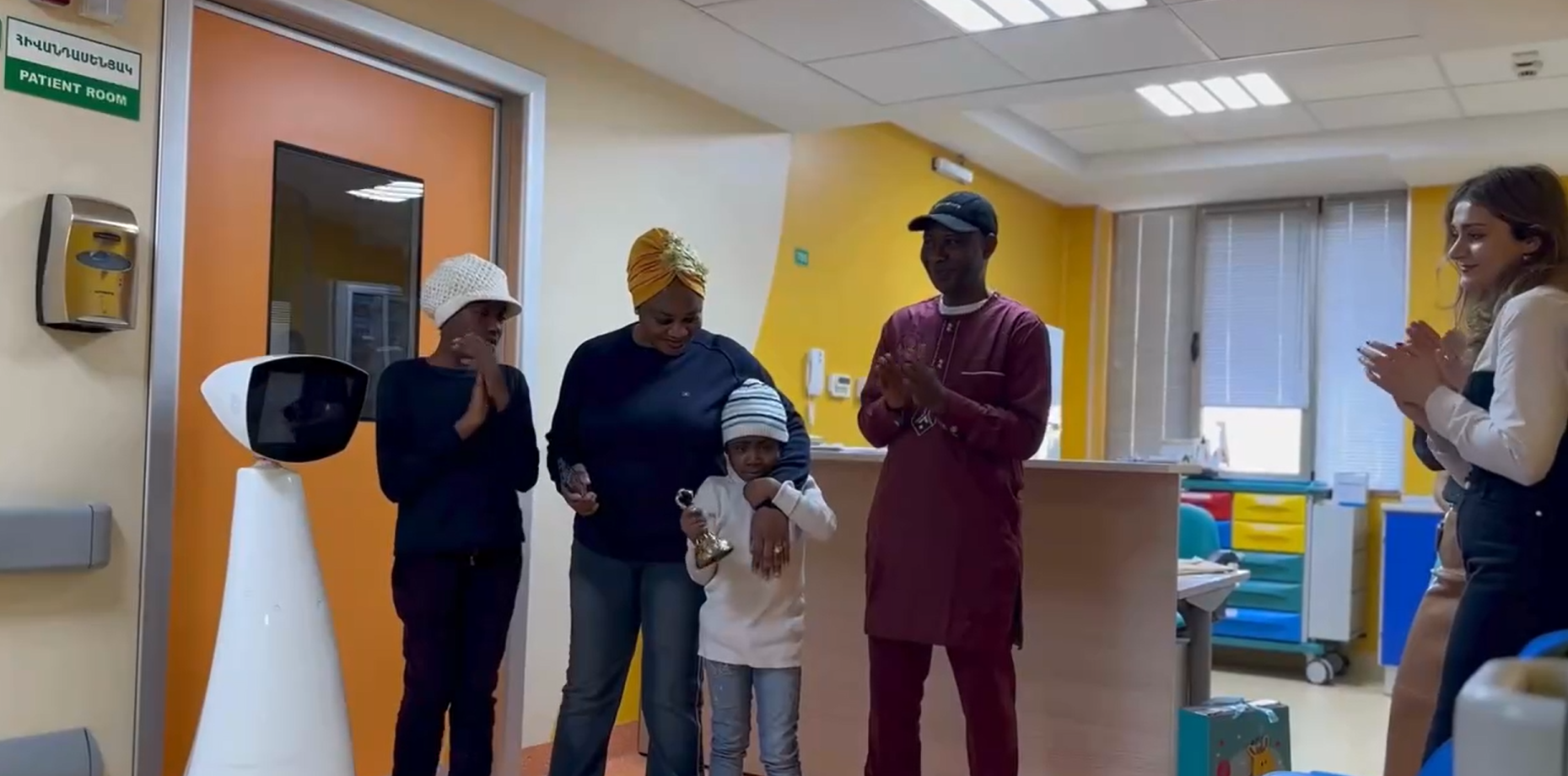 Our amazing girl Ameerah Yunus from Nigeria, completed her treatment in Armenia, and returned with her family to homeland - ArmBMT