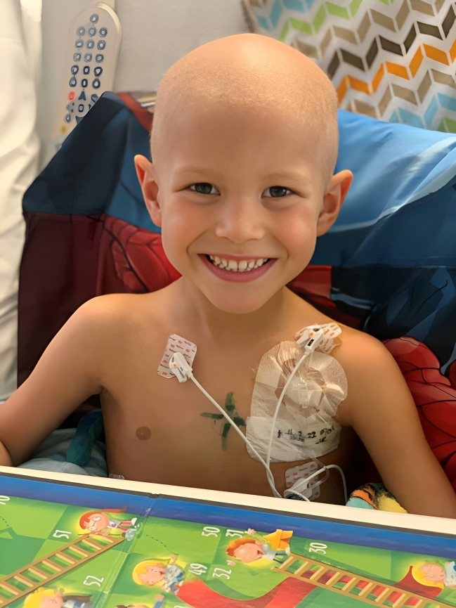 Your incredible generosity is one of the reasons Andrew is still alive today - St. Baldrick's Foundation