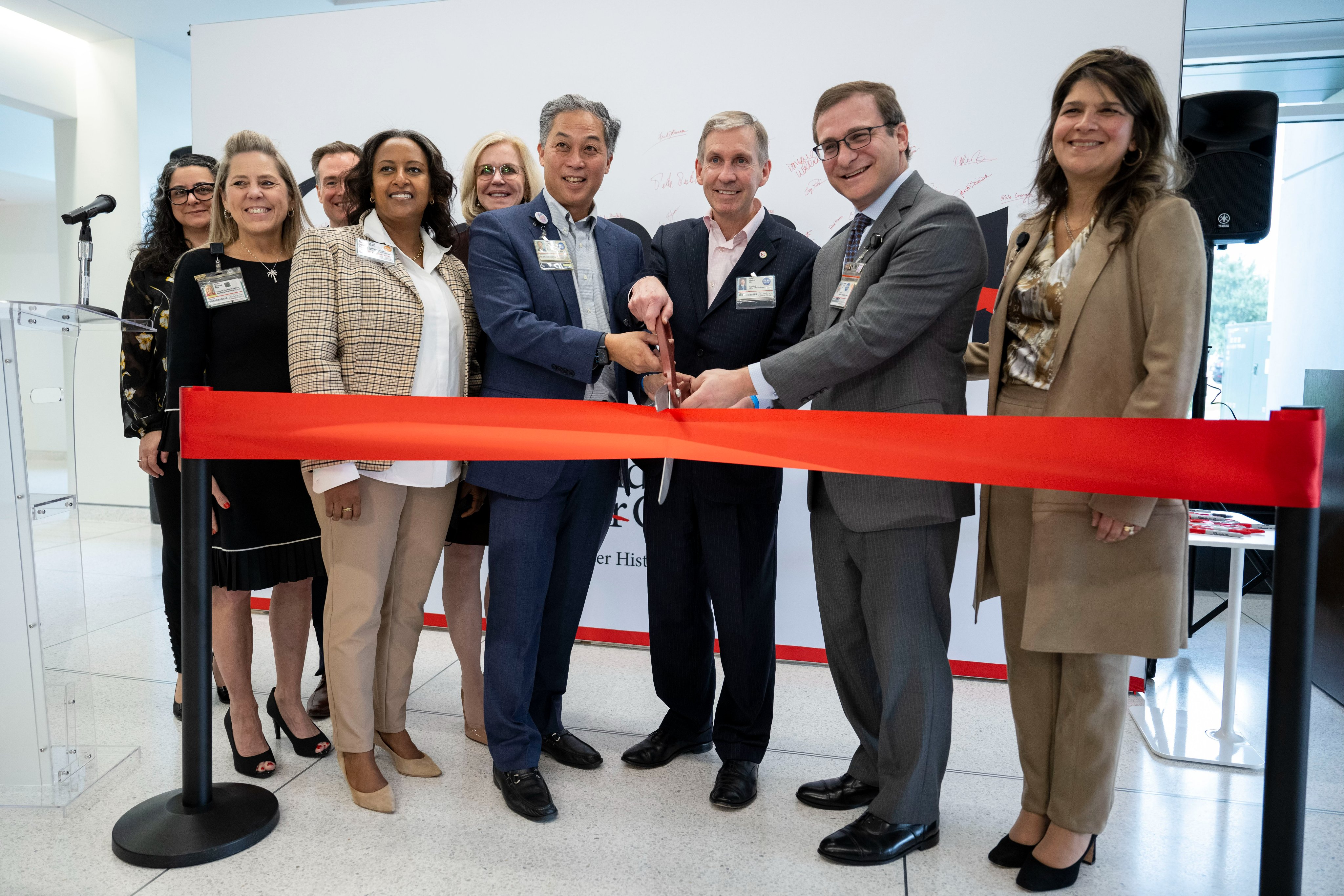 Peter WT Pisters: Thrilled to celebrate the ribbon cutting of MD Anderson Cancer Center's Proton Therapy Center 2