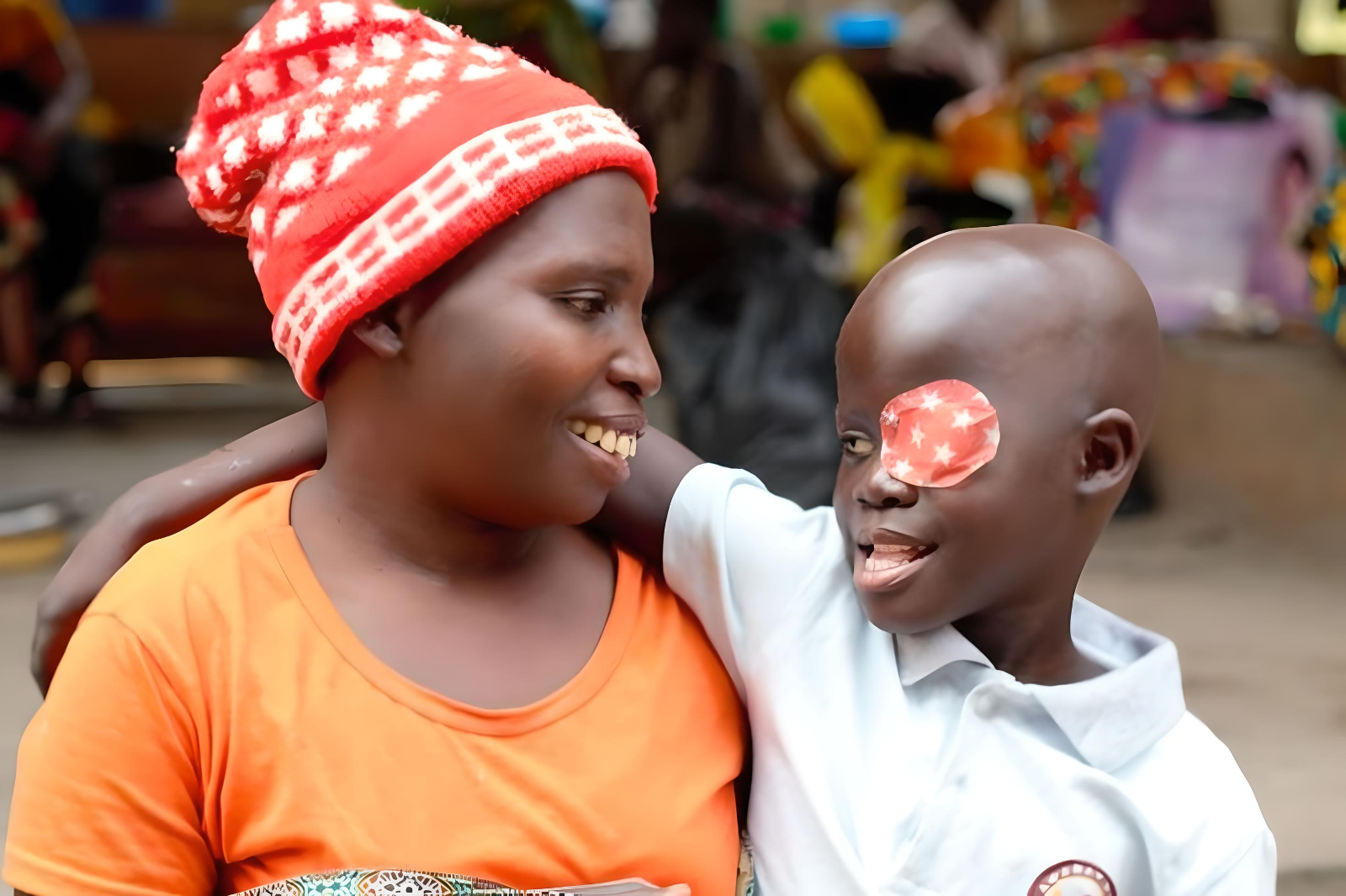 His mothers’ only worry now is that she cannot provide sufficient meals to Isaac since they are a struggling family - CANCaRe Africa