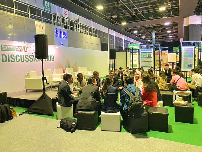 Herbert Loong: Second super and fully booked ESMOYOC mentorship session ongoing at ESMOasia23