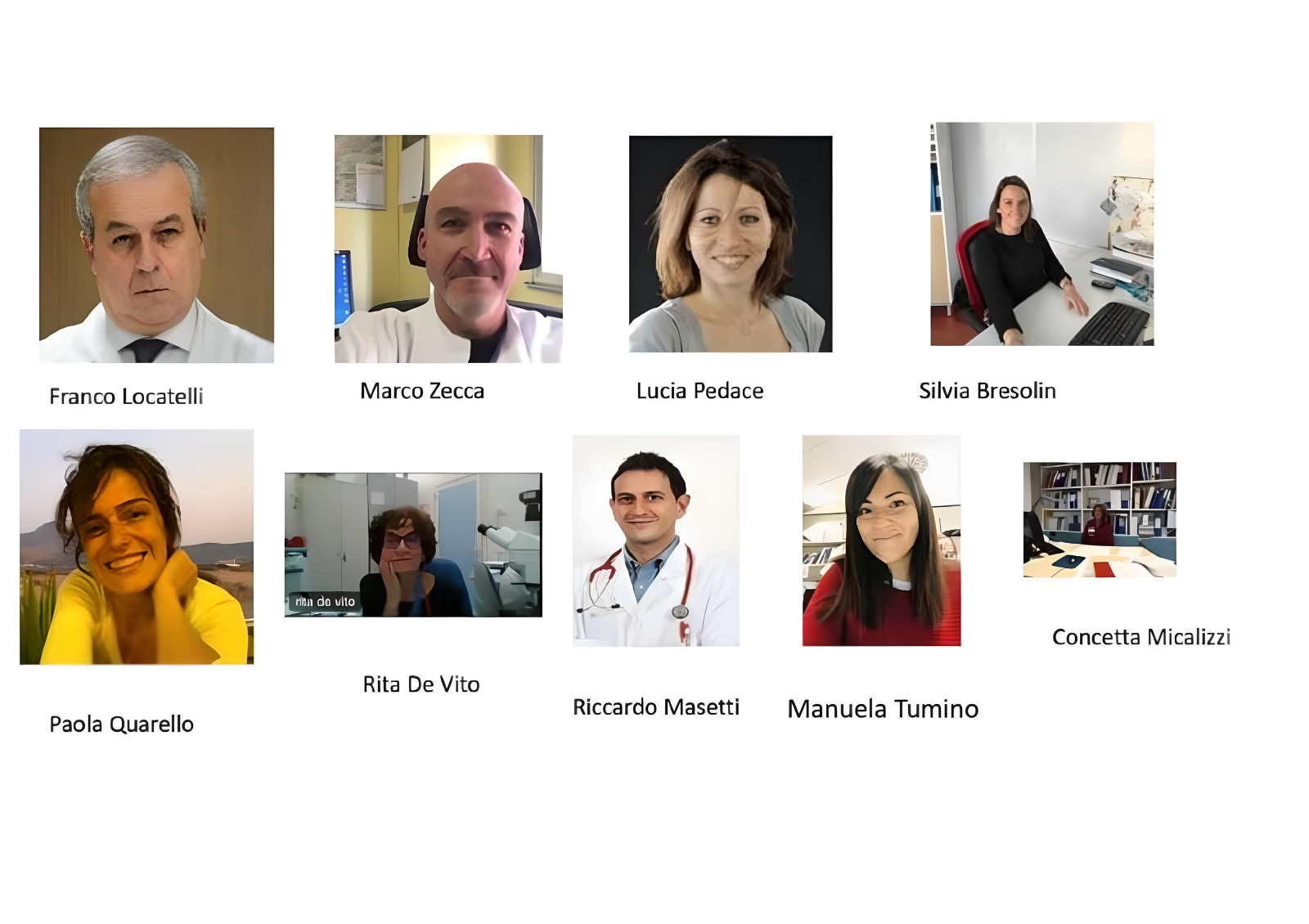 Our 29 Working Groups and their coordinators - AIEOP