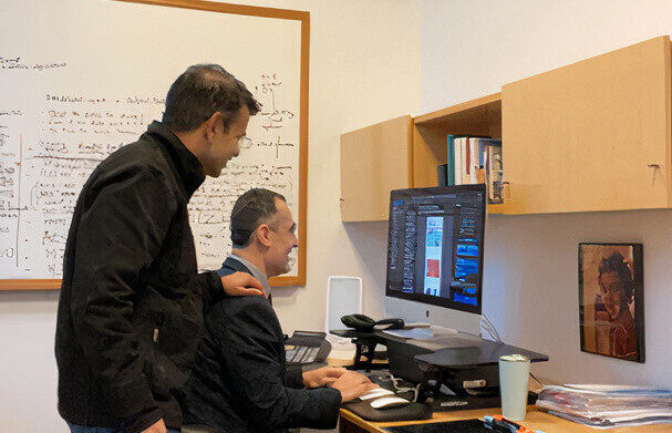 Sumanta K. Pal: Look at Bishoy's "to-do" list on the board behind me!