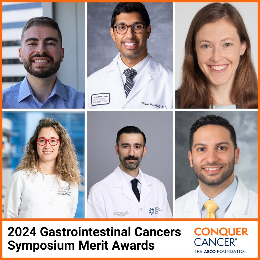 The 28 recipients of 2024 GI Cancers Symposium Merit Awards - Conquer Cancer