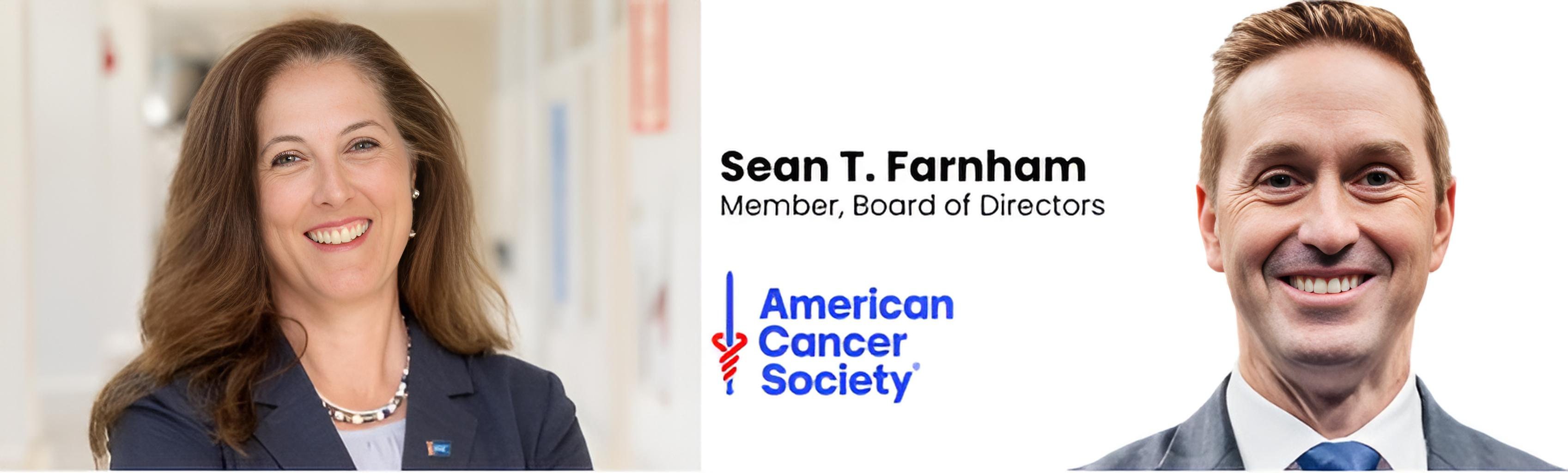 Karen Knudsen: It is with great joy that we welcome him as one of our newest American Cancer Society Board members