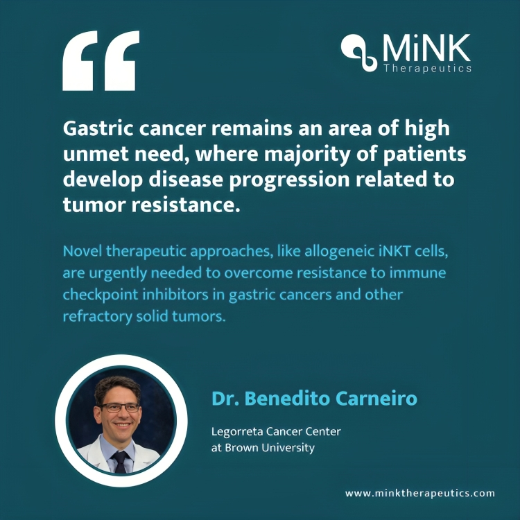 Potential of iNKT cells to combat resistance to immune checkpoint inhibitors - MiNK Therapeutics