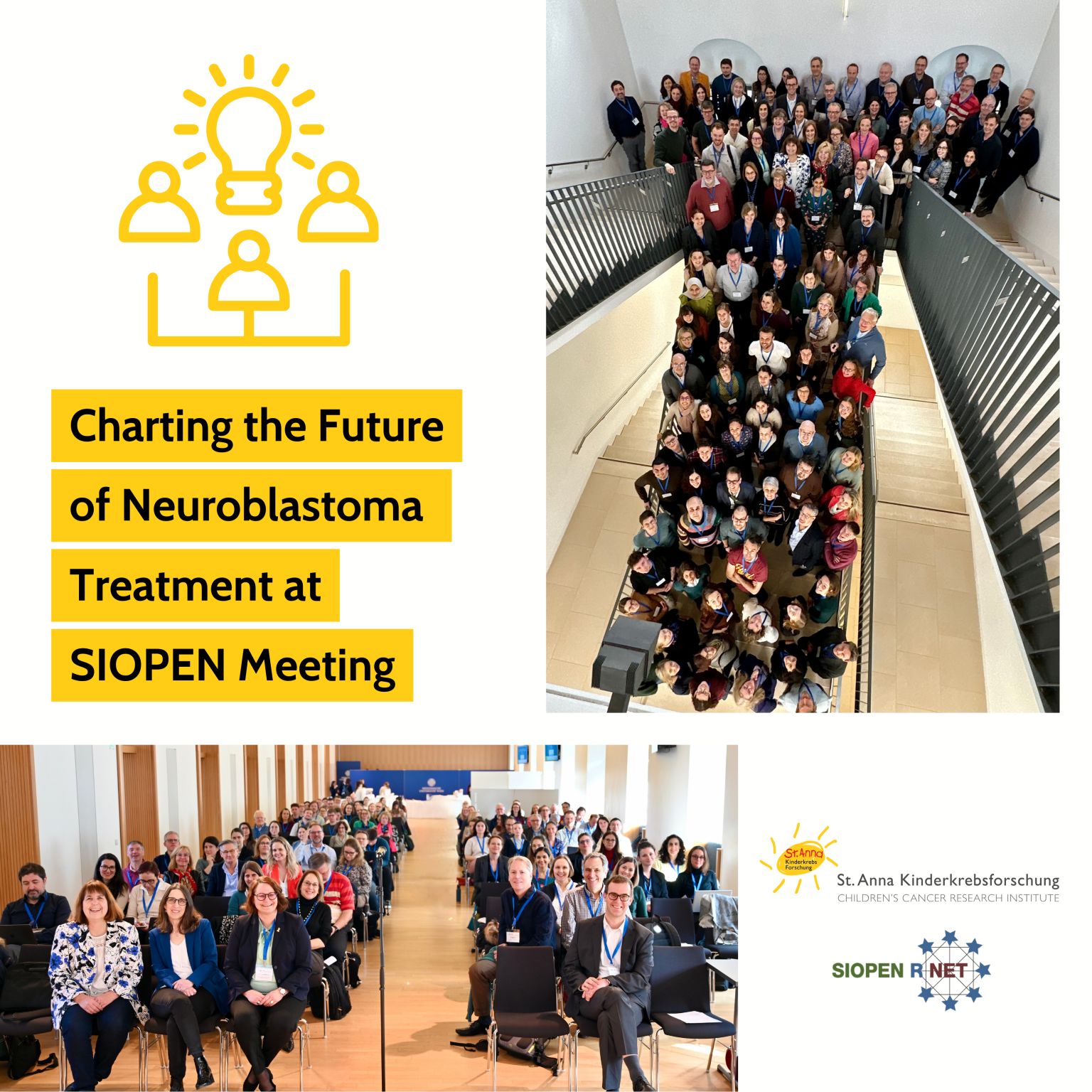 Charting the Future of Neuroblastoma Treatment at SIOPEN Meeting - St. Anna Children's Cancer Research Institute