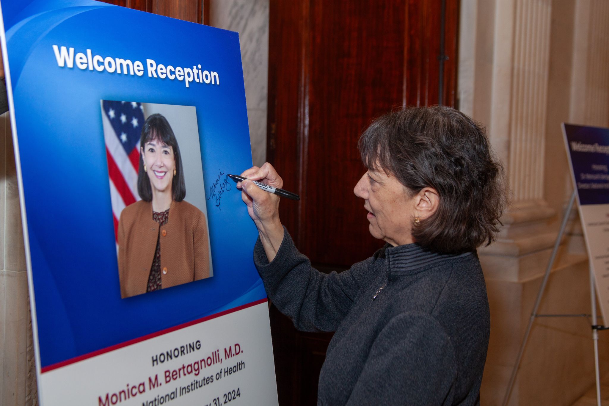 Together with members of Congress and champions for research at The National Institutes of Health, we were pleased to honor NIH Director Monica Bertagnolli! - ACS CAN