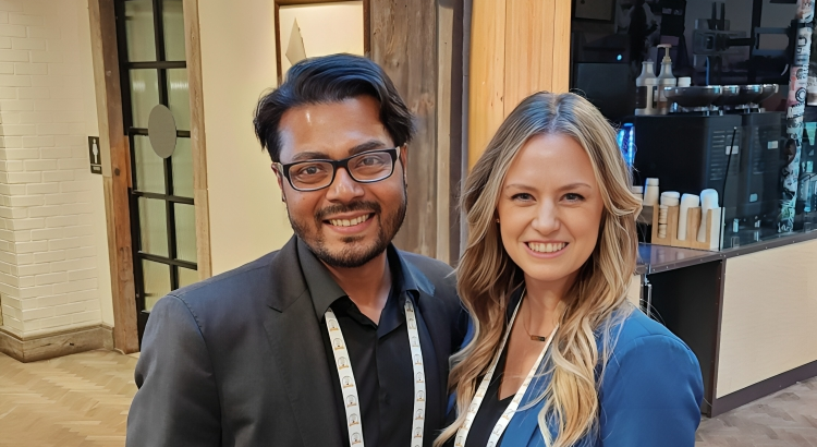 Misty Dawn Shields: Always lovely seeing you Dhru to help change the lives of patients with lung cancer through hope, art, support, and research