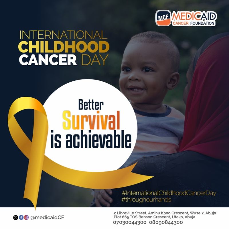 This International Childhood Cancer Day, we're illuminating the hurdles in childhood cancer care in Nigeria - Medicaid Cancer Foundation
