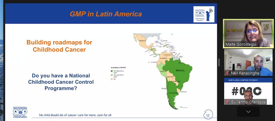 Such a big step forward - Maite Gorostegui describing the progress of the SIOP International Global Mapping program - POINTE