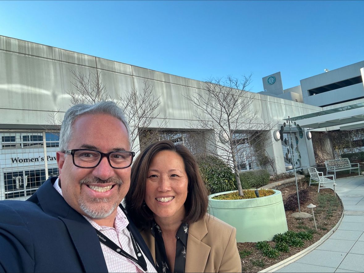 Ruben Mesa: So excited to brainstorm with Betty Chu on how we provide cancer care at 'the loved one standard'