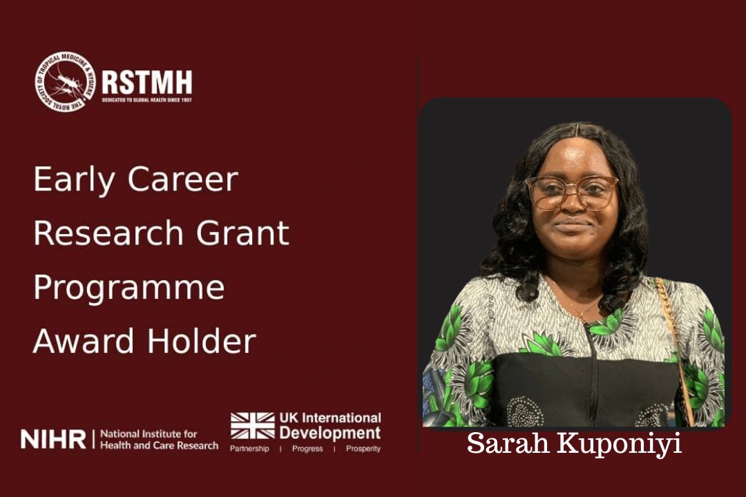 Sarah Kuponiyi: I was selected for the RSTMH Early Career Research Grant 2023
