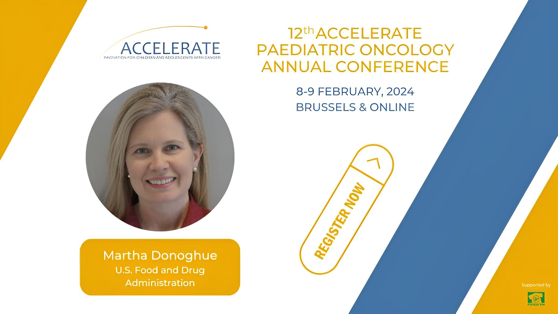 Dr. Martha Donoghue is scheduled to speak at the ACCELERATE 2024 Annual Conference - FDA Oncology