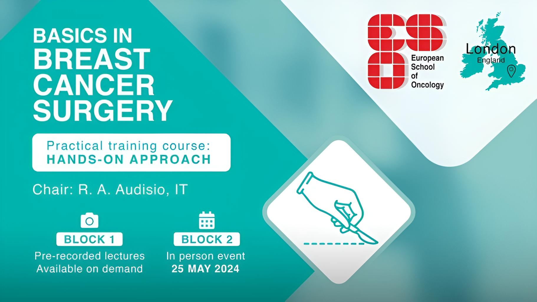 ESO is offering young surgeons a great opportunity to attend a hands-on practical course - ESOncology