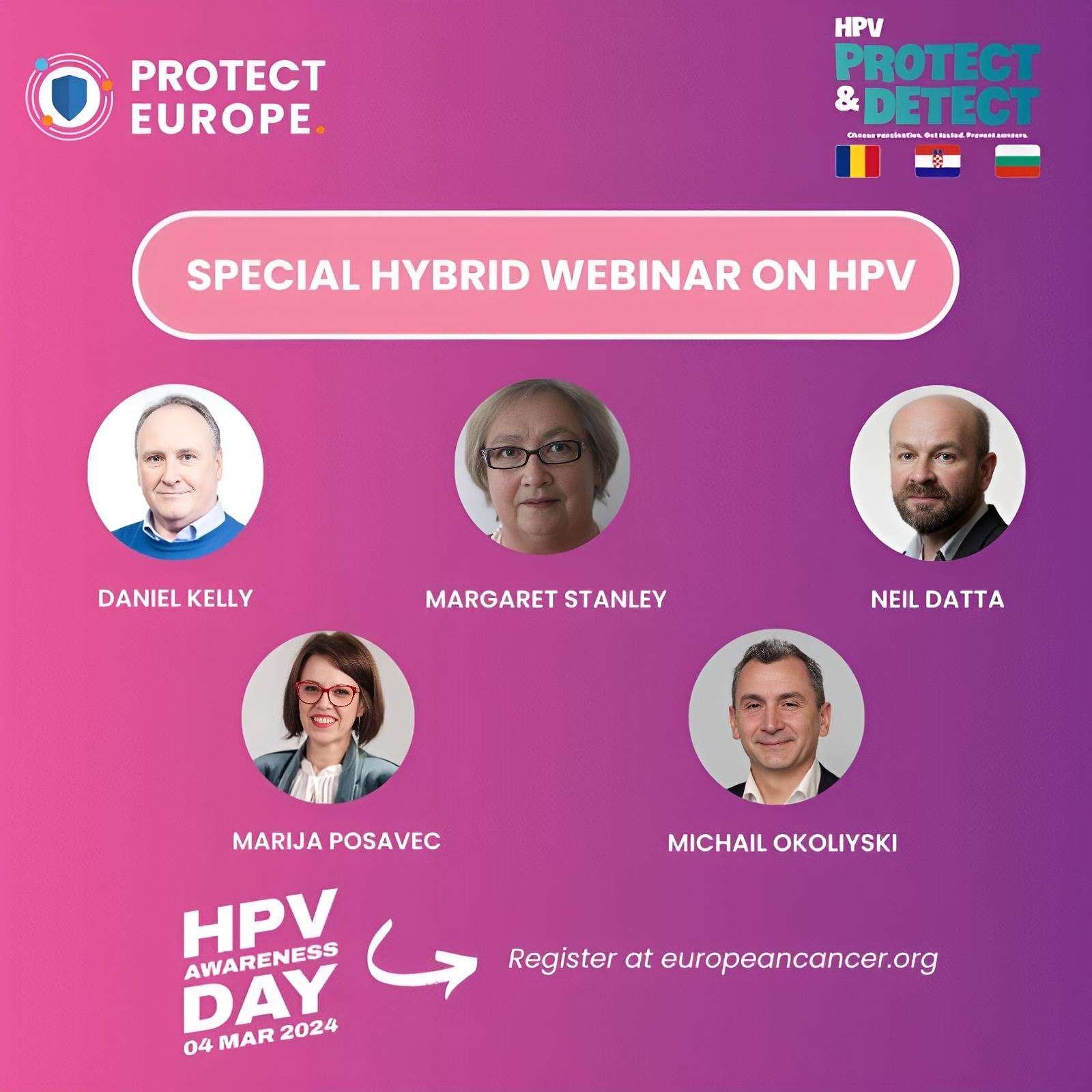 Save the Date for HPV Awareness Day - European Cancer Organisation