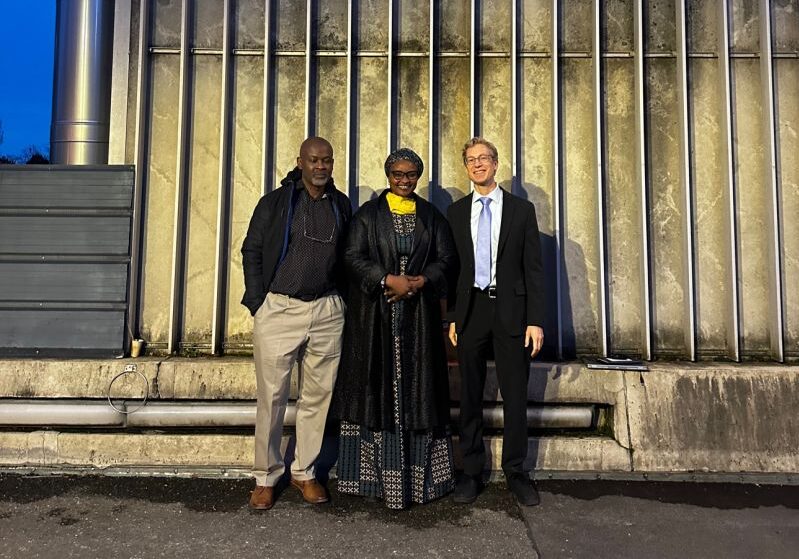 Zainab Shinkafi-Bagudu: A useful evening spent with Prebo and Richard at World Health Organization
