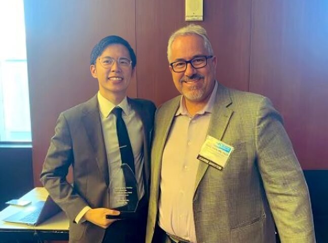 Naveen Pemmaraju: Congratulations to Kuo-Kai Chin for being awarded the Ruben Mesa Junior Clinical Investigator Award
