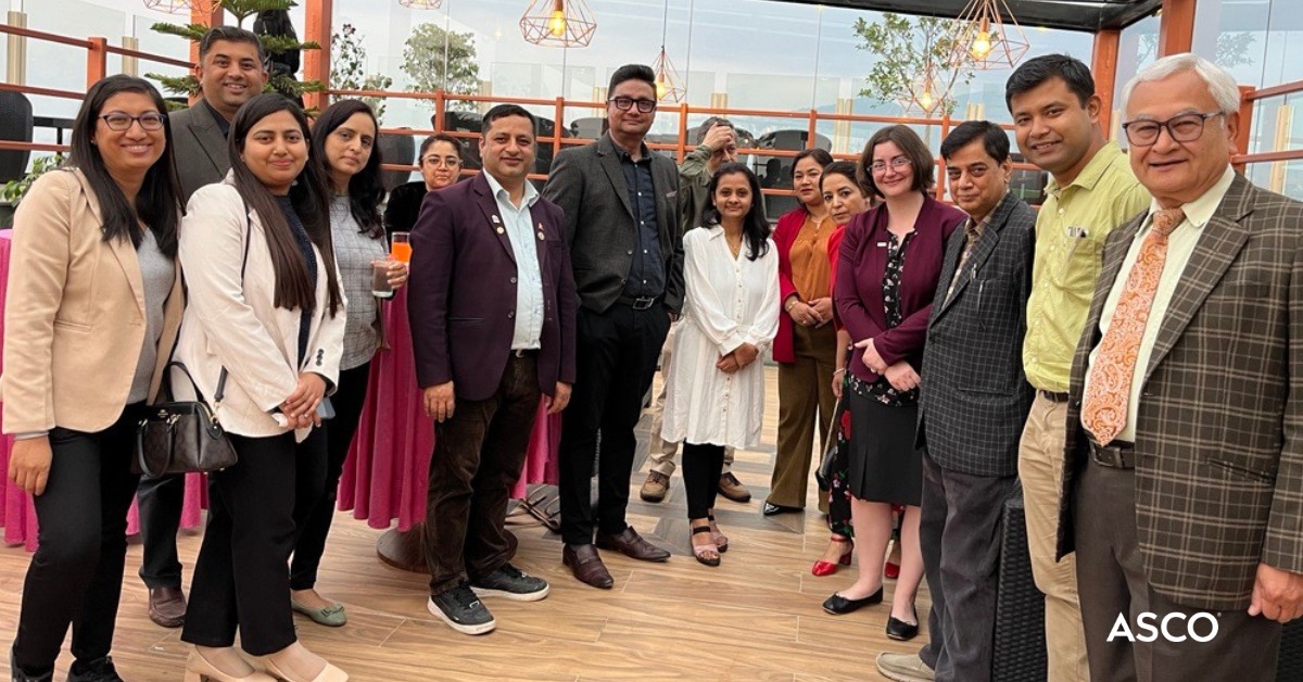 It was wonderful catching up with our IDEA alumni at a reception in Kathmandu, Nepal - ASCO