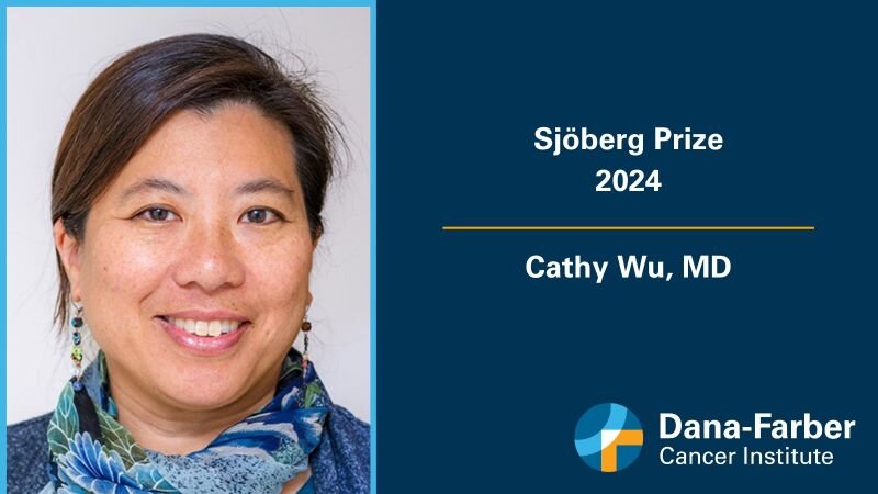 Cathy Wu selected for the prestigious Sjöberg Prize for her pioneering research in personalized cancer vaccines - Dana-Farber Cancer Institute
