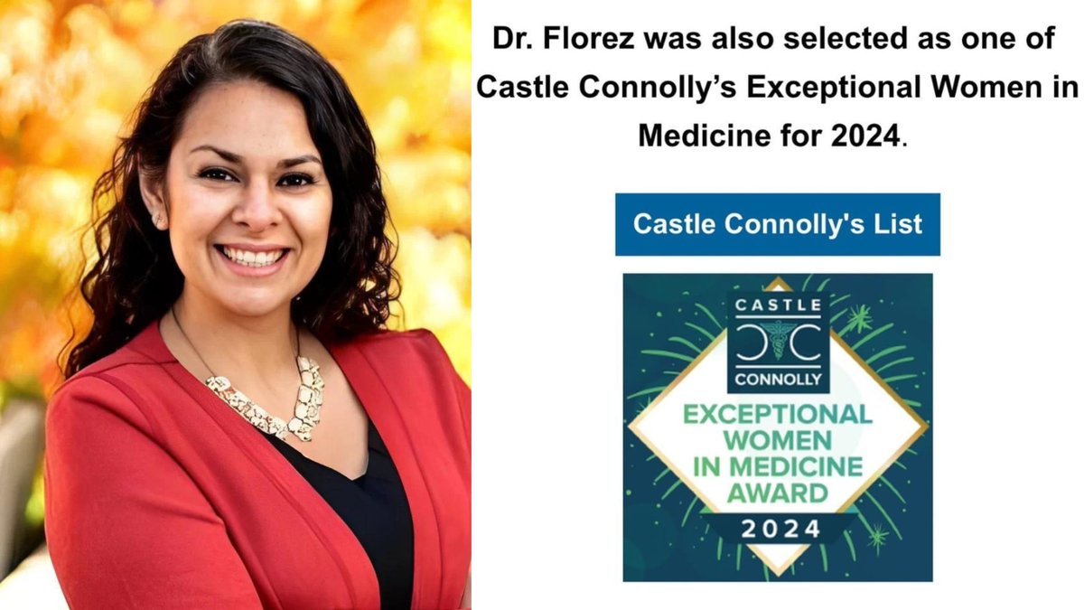 Dr. Florez has been named one of Castle Connolly's 2024 Exceptional Women in Medicine - Florez Lab