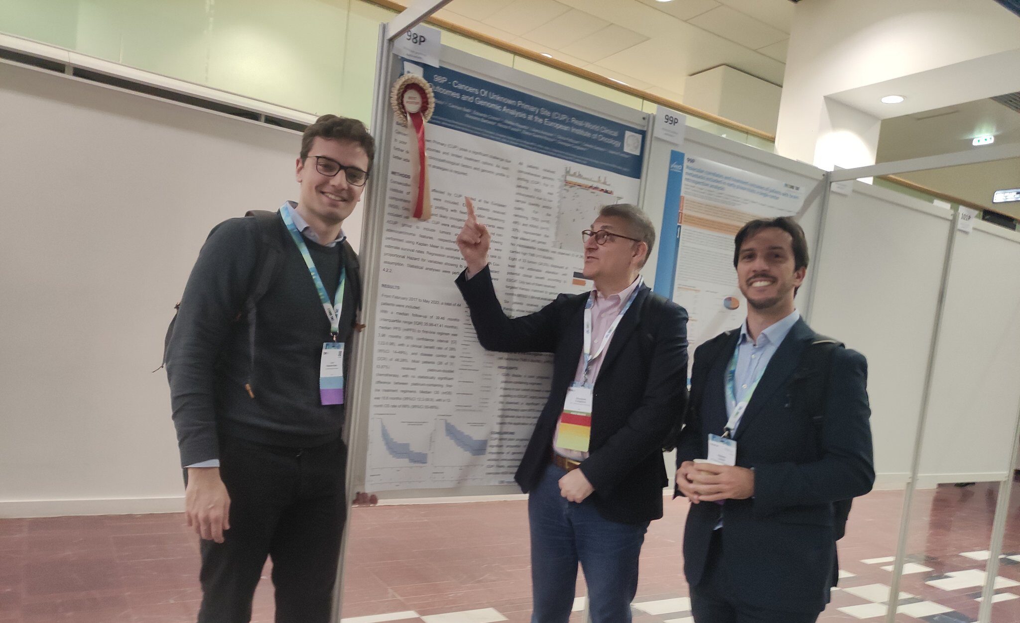 Edoardo Crimini: Such a honor to attend ESMO TAT 2024 with my fantastic mentors