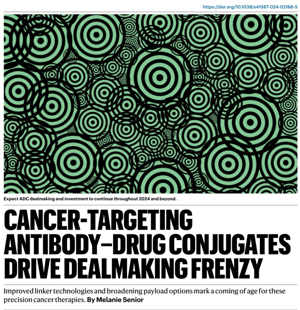 Paolo Tarantino: Interesting read on many recent deals in the ADC field