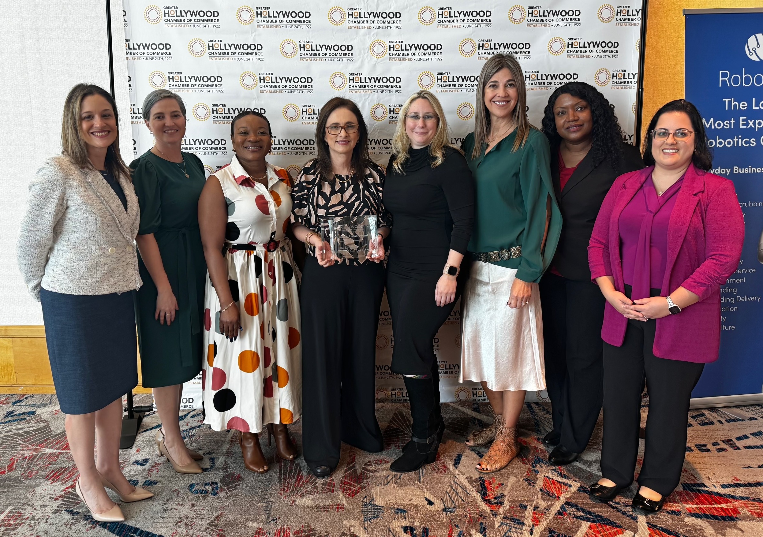 Sylvester is honored to receive the Business Partner Award - Sylvester Comprehensive Cancer Center