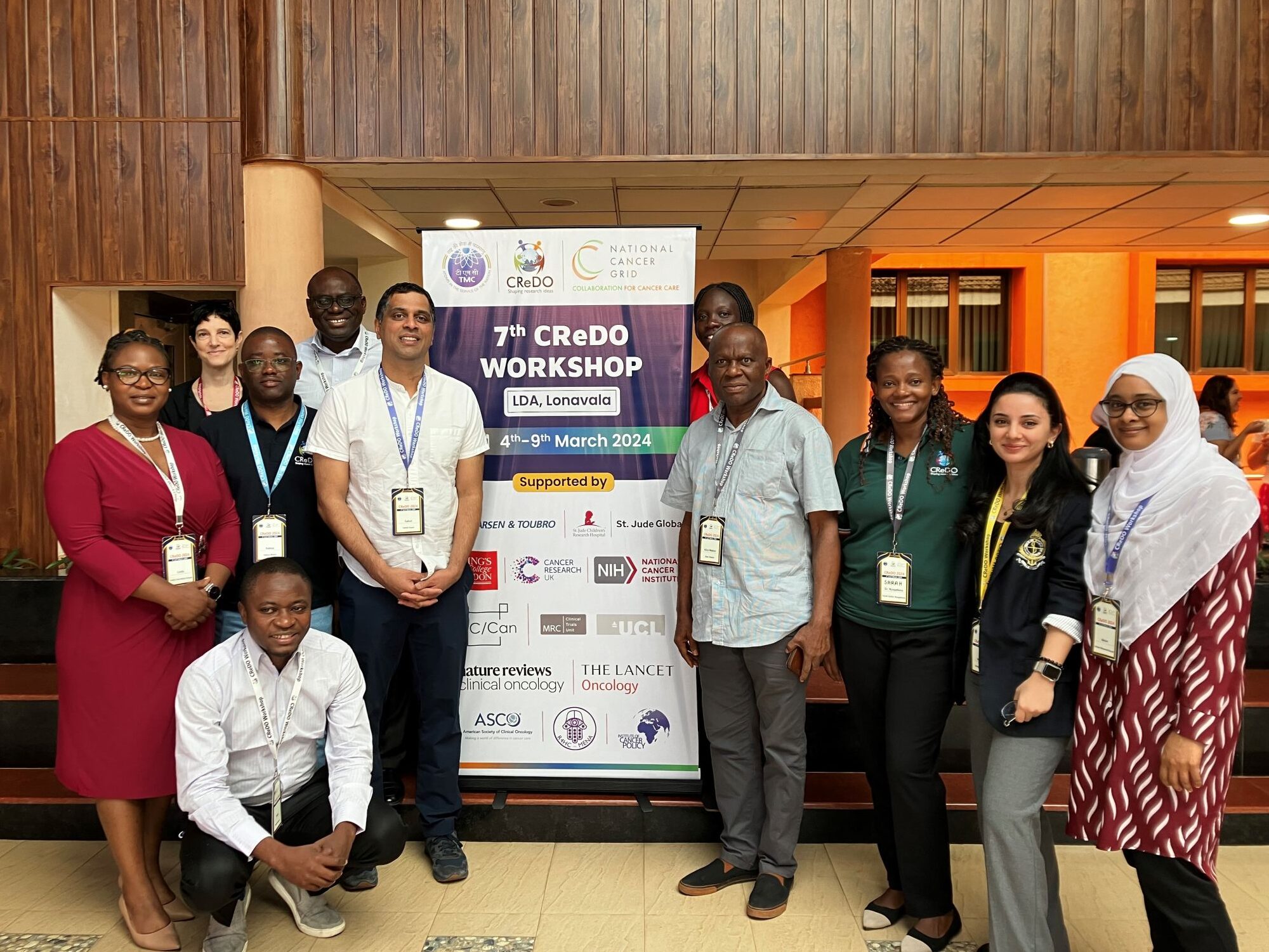 Some of our D43 trainees had the opportunity to attend CReDO Workshop in Mumbai, India - NCI Center for Global Health