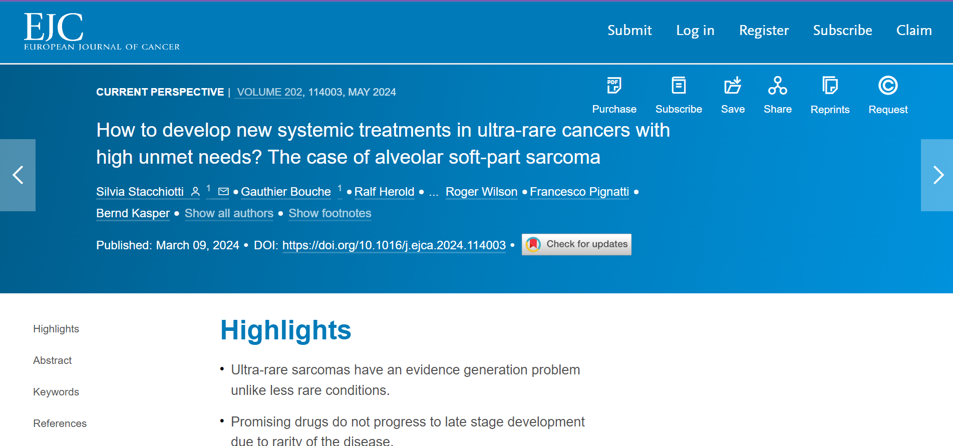 Shushan Hovsepyan: What is the optimal way of effective drug development for ultra-rare cancers?