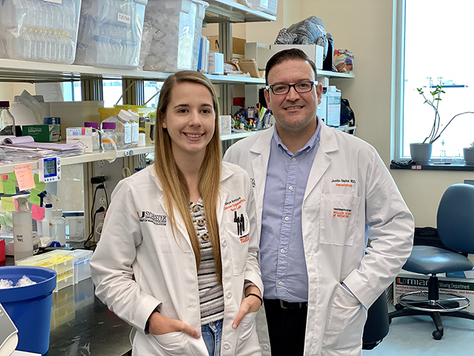 Meet Dr. Justin Taylor and Skye Montoya, a dynamic mentor-mentee duo - Sylvester Comprehensive Cancer Center