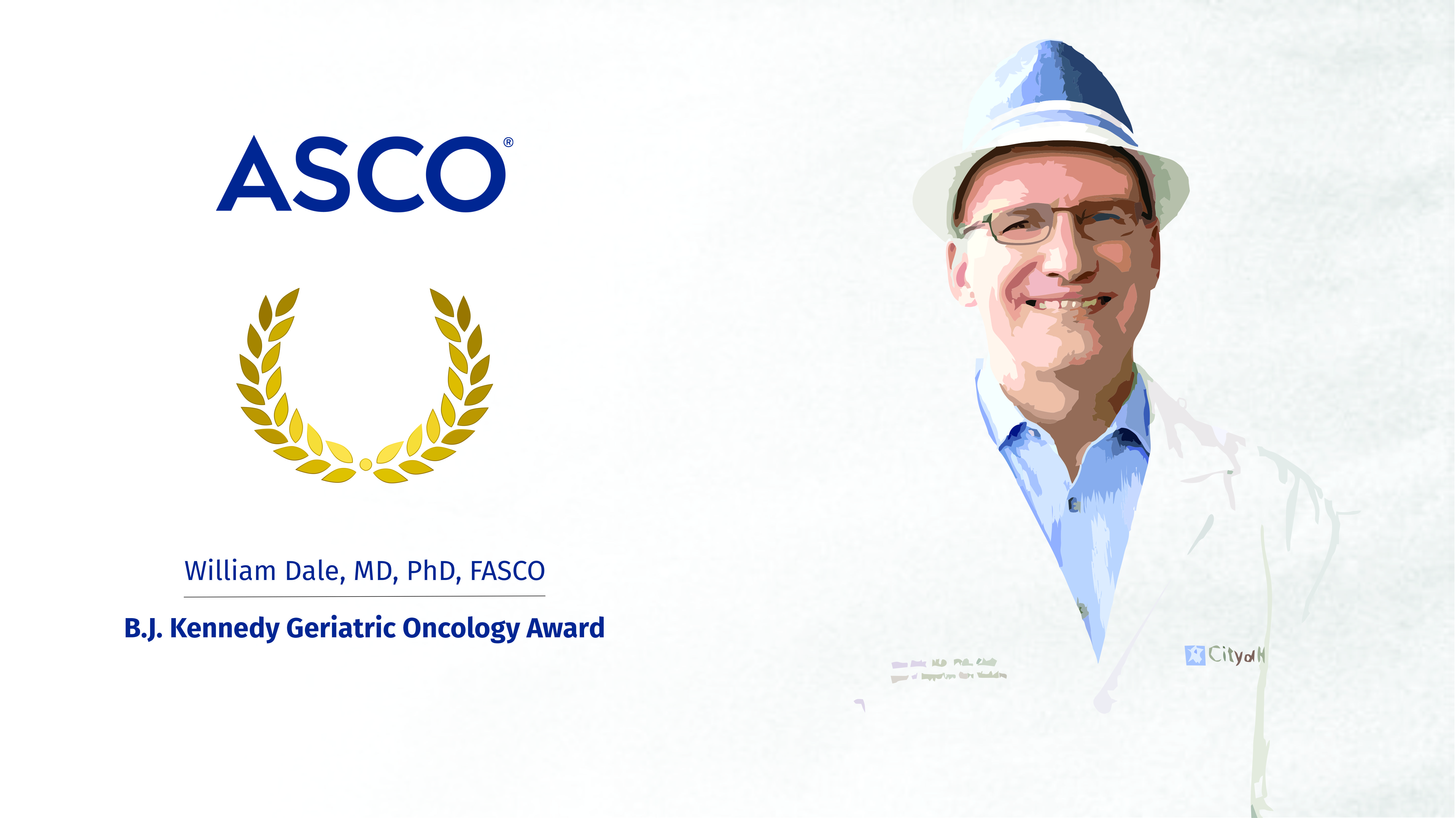 William Dale Awarded the 2024 ASCO B.J. Kennedy Geriatric Oncology Award