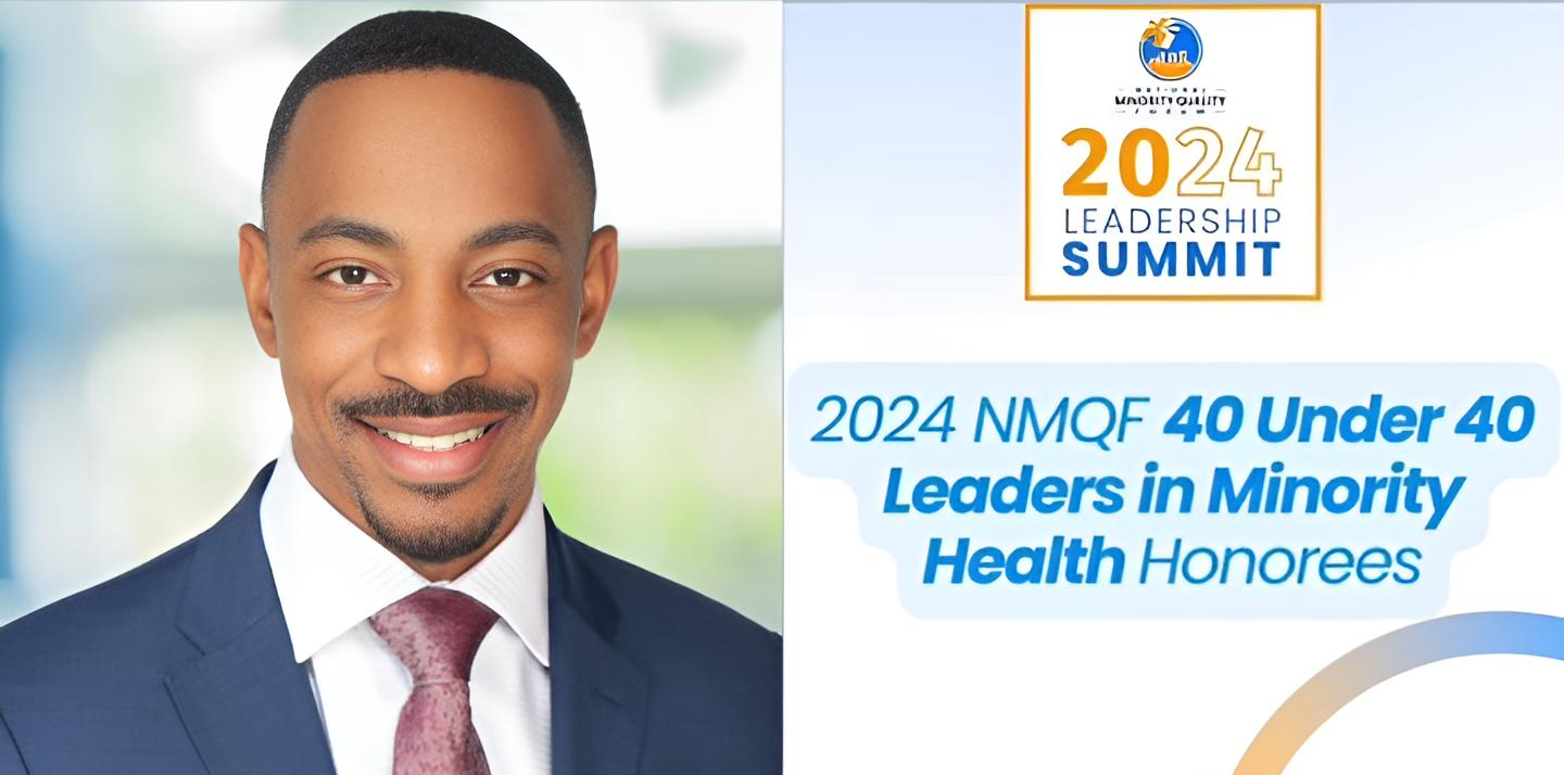 Henry J. Henderson: Humbled to have been selected as one of the National Minority Quality Forum's 40 Under 40 Leaders in Minority Health for 2024!